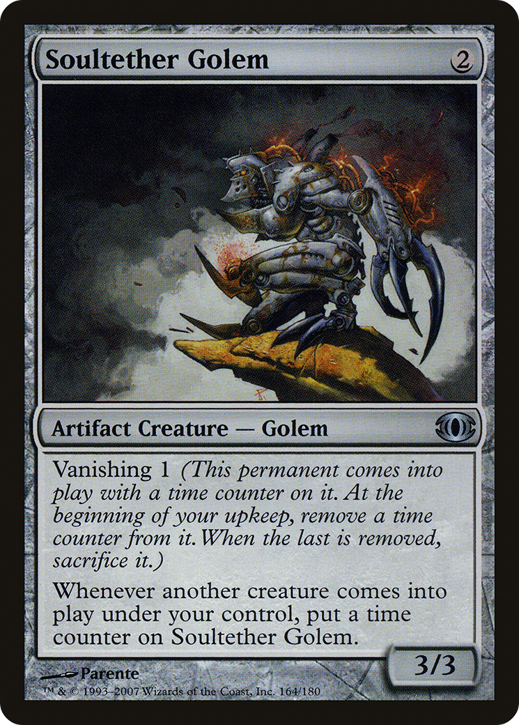 Soultether Golem (FUT-164) - Future Sight Foil - Premium MTG Single from Wizards of the Coast - Just $0.40! Shop now at Game Crave Tournament Store