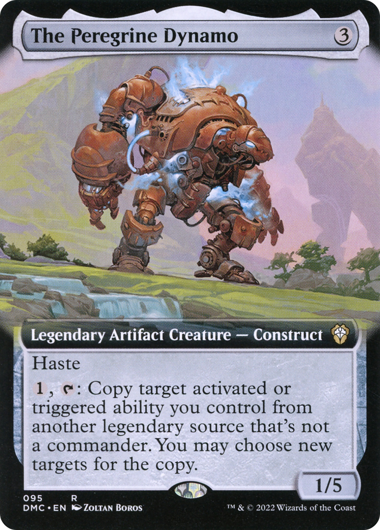 The Peregrine Dynamo (DMC-095) - Dominaria United Commander: (Extended Art) - Premium MTG Single from Wizards of the Coast - Just $1.71! Shop now at Game Crave Tournament Store