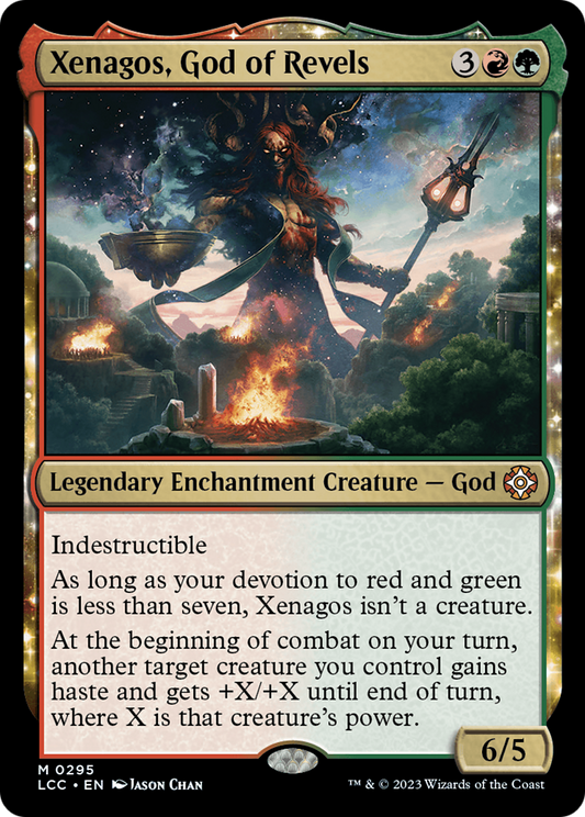 Xenagos, God of Revels (LCC-295) - The Lost Caverns of Ixalan Commander - Premium MTG Single from Wizards of the Coast - Just $1.76! Shop now at Game Crave Tournament Store