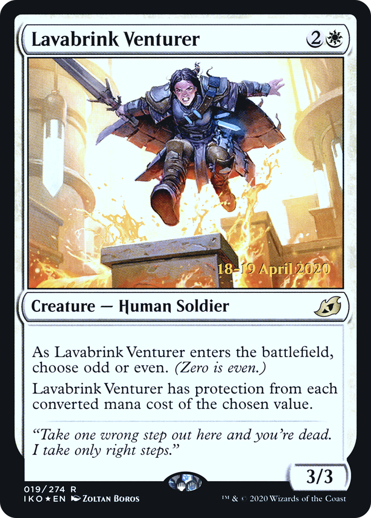Lavabrink Venturer (PIKO-19S) - Ikoria: Lair of Behemoths Promos Foil - Premium MTG Single from Wizards of the Coast - Just $0.08! Shop now at Game Crave Tournament Store