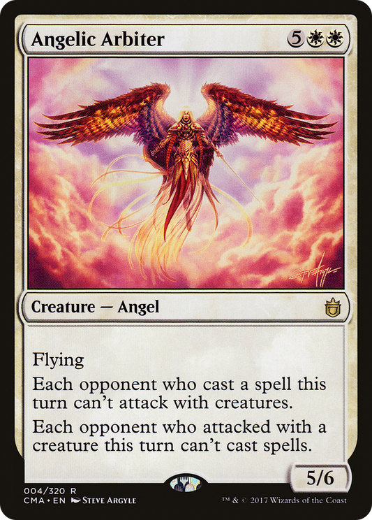 Angelic Arbiter (CMA-004) - Commander Anthology - Premium MTG Single from Wizards of the Coast - Just $0.65! Shop now at Game Crave Tournament Store
