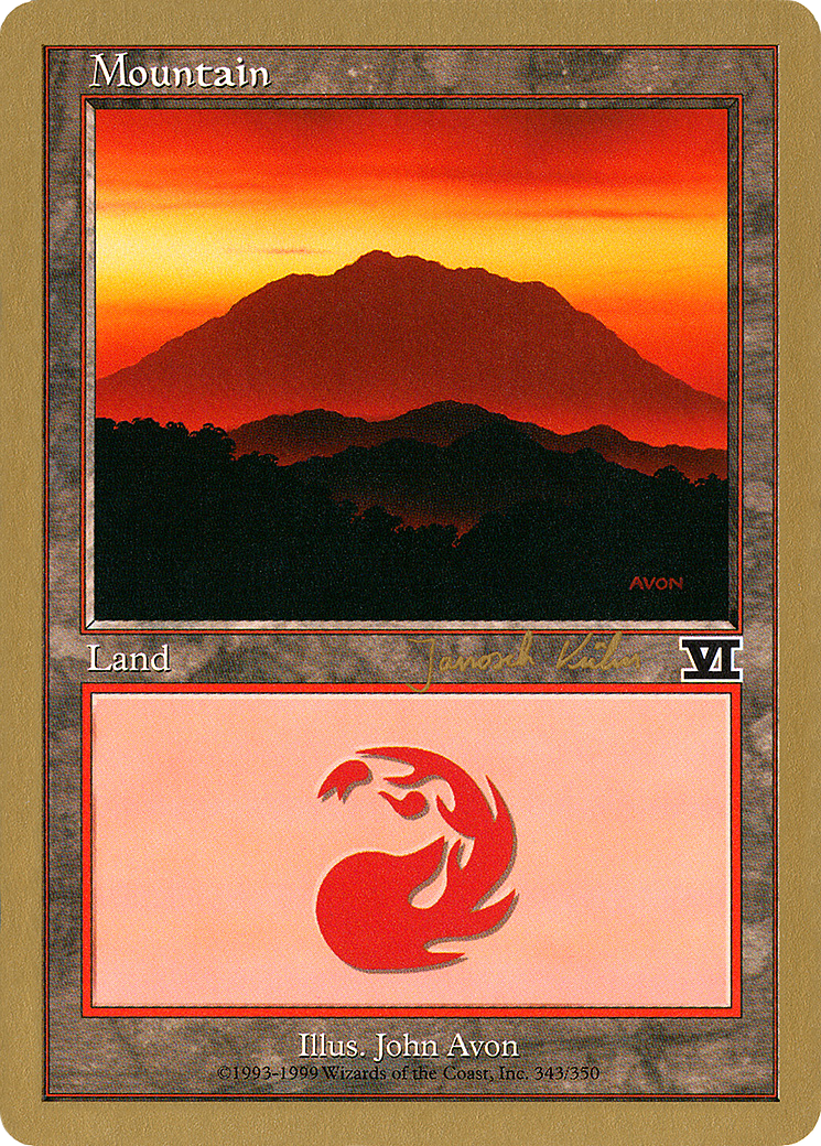 Mountain (WC00-JK343) - World Championship Decks 2000 - Premium MTG Single from Wizards of the Coast - Just $0.31! Shop now at Game Crave Tournament Store