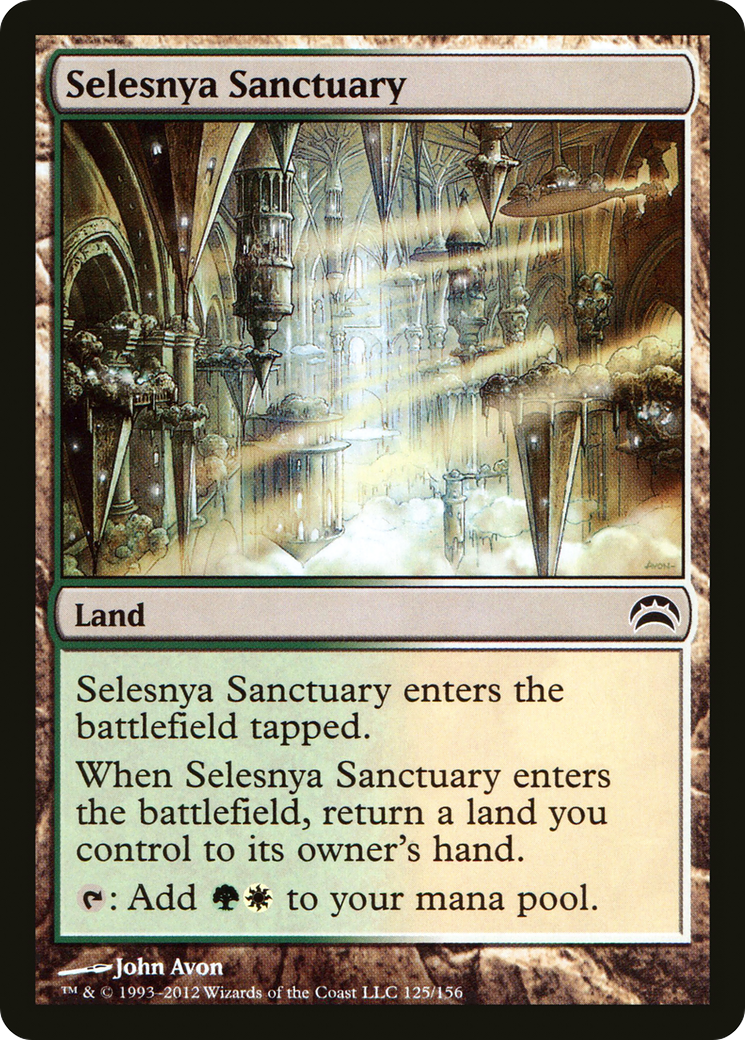Selesnya Sanctuary (PC2-125) - Planechase 2012 - Premium MTG Single from Wizards of the Coast - Just $0.31! Shop now at Game Crave Tournament Store