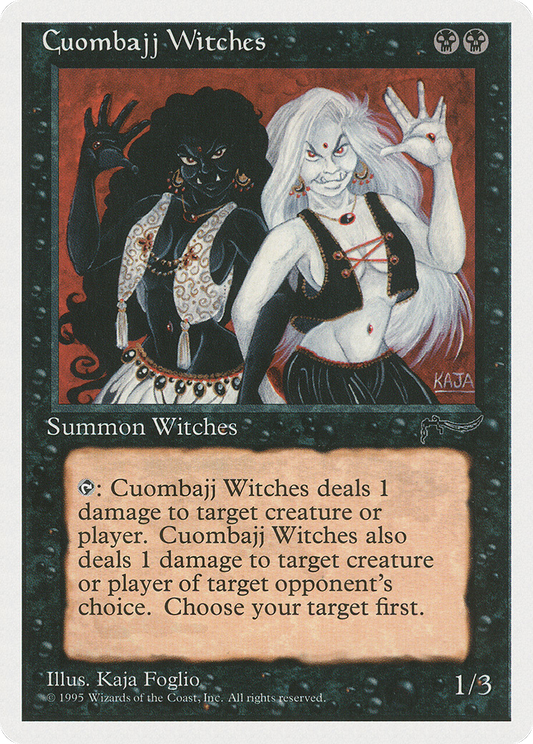 Cuombajj Witches (CHR-031) - Chronicles - Premium MTG Single from Wizards of the Coast - Just $0.08! Shop now at Game Crave Tournament Store