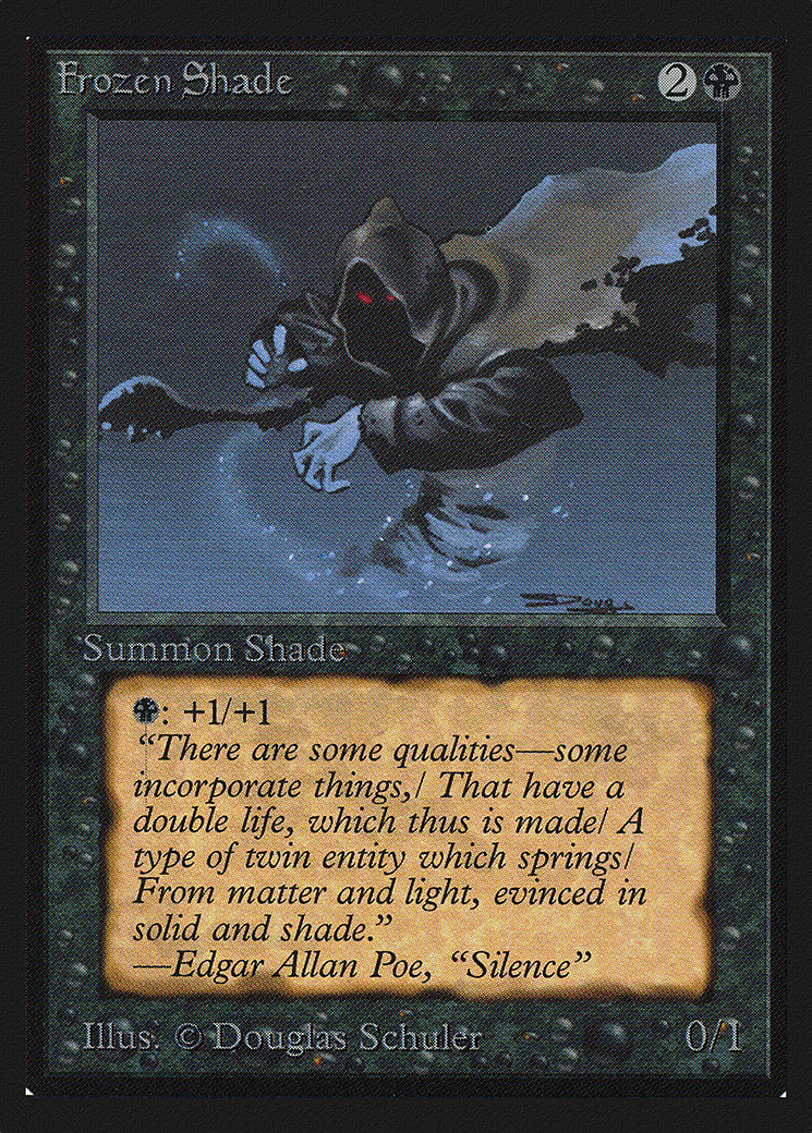 Frozen Shade (CEI-110) - Intl. Collectors' Edition - Premium MTG Single from Wizards of the Coast - Just $1.32! Shop now at Game Crave Tournament Store