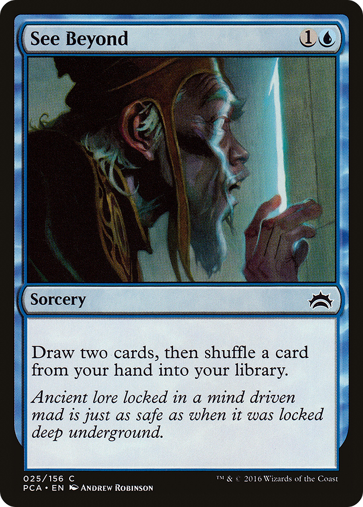See Beyond (PCA-025) - Planechase Anthology - Premium MTG Single from Wizards of the Coast - Just $0.08! Shop now at Game Crave Tournament Store