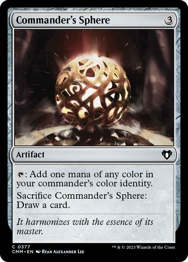 Commander's Sphere (CMM-377) - Commander Masters - Premium MTG Single from Wizards of the Coast - Just $0.08! Shop now at Game Crave Tournament Store