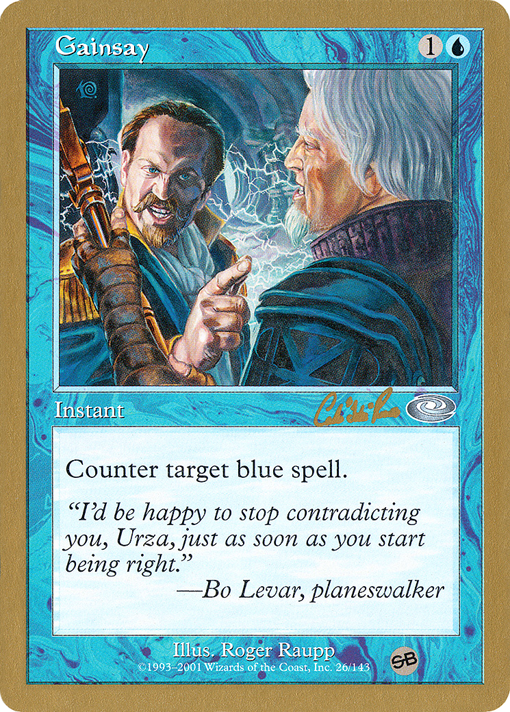Gainsay (WC02-CR26SB) - World Championship Decks 2002 - Premium MTG Single from Wizards of the Coast - Just $0.79! Shop now at Game Crave Tournament Store