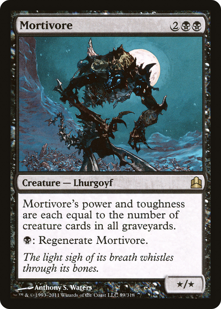 Mortivore (CMD-089) - Commander 2011 - Premium MTG Single from Wizards of the Coast - Just $0.70! Shop now at Game Crave Tournament Store
