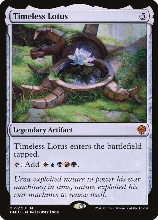 Timeless Lotus (DMU-239) - Dominaria United - Premium MTG Single from Wizards of the Coast - Just $10.82! Shop now at Game Crave Tournament Store