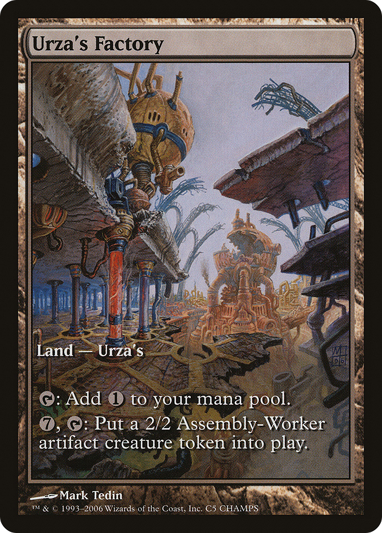 Urza's Factory (PCMP-005) - Champs and States - Premium MTG Single from Wizards of the Coast - Just $3.48! Shop now at Game Crave Tournament Store