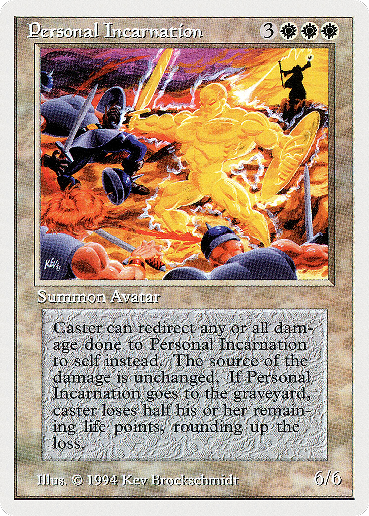 Personal Incarnation (SUM-031) - Summer Magic / Edgar - Premium MTG Single from Wizards of the Coast - Just $3.60! Shop now at Game Crave Tournament Store