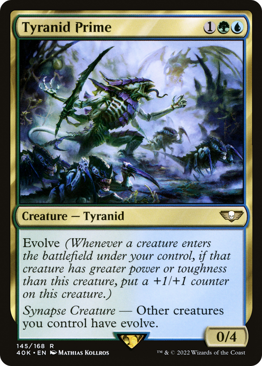 Tyranid Prime (40K-145) - Warhammer 40,000 Commander - Premium MTG Single from Wizards of the Coast - Just $0.12! Shop now at Game Crave Tournament Store