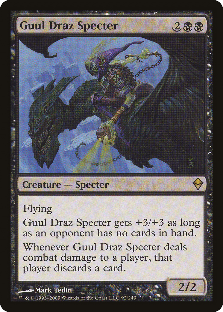 Guul Draz Specter (ZEN-092) - Zendikar Foil - Premium MTG Single from Wizards of the Coast - Just $0.16! Shop now at Game Crave Tournament Store