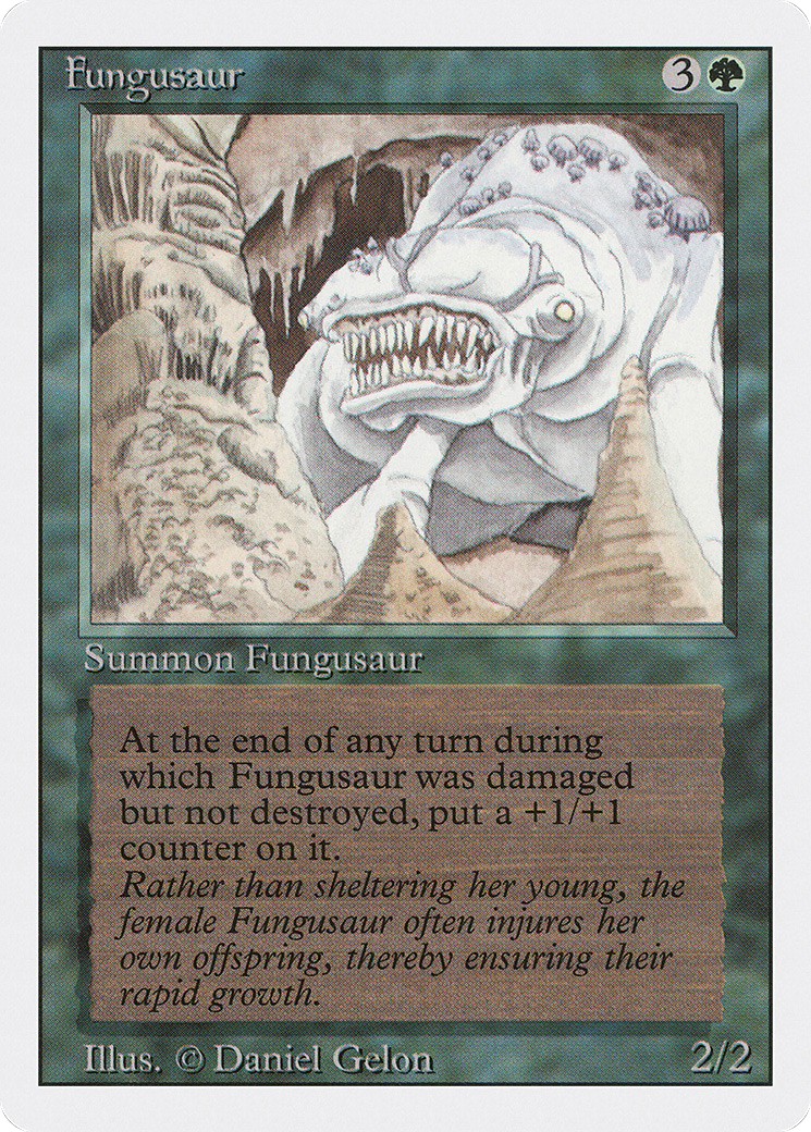 Fungusaur (3ED-197) - Revised Edition - Premium MTG Single from Wizards of the Coast - Just $0.60! Shop now at Game Crave Tournament Store