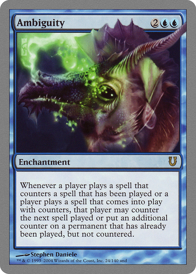 Ambiguity (UNH-024) - Unhinged Foil - Premium MTG Single from Wizards of the Coast - Just $5.33! Shop now at Game Crave Tournament Store