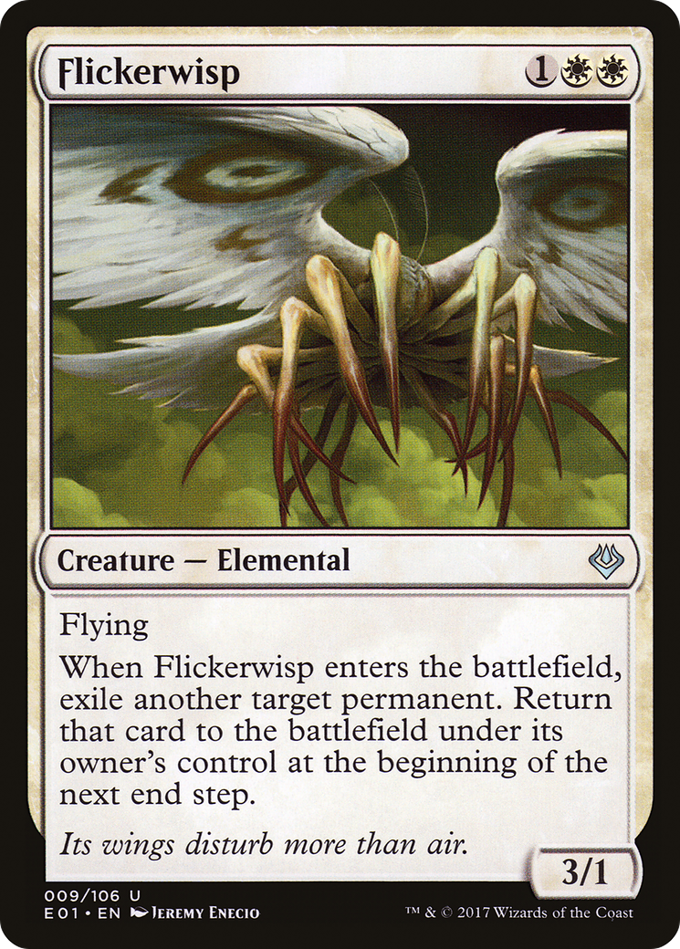 Flickerwisp (E01-009) - Archenemy: Nicol Bolas - Premium MTG Single from Wizards of the Coast - Just $0.25! Shop now at Game Crave Tournament Store