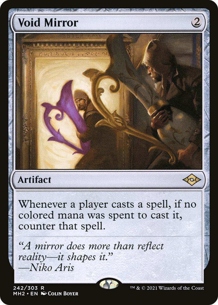 Void Mirror (MH2-242) - Modern Horizons 2 Foil - Premium MTG Single from Wizards of the Coast - Just $0.37! Shop now at Game Crave Tournament Store