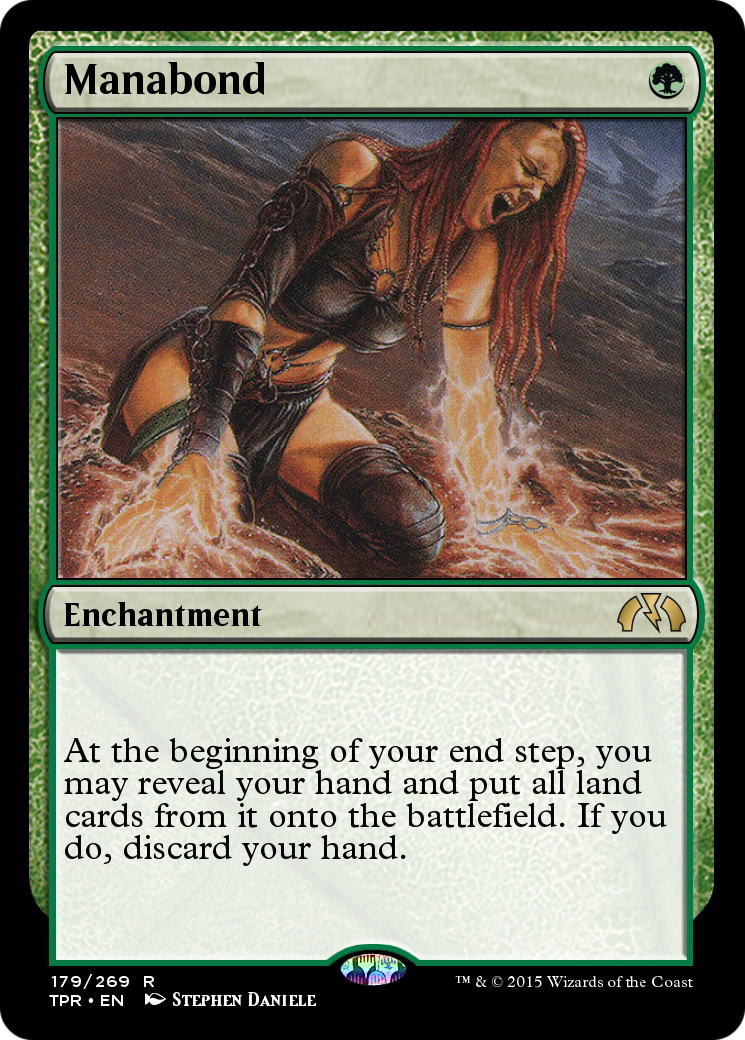 Manabond (TPR-179) - Tempest Remastered - Premium MTG Single from Wizards of the Coast - Just $0! Shop now at Game Crave Tournament Store