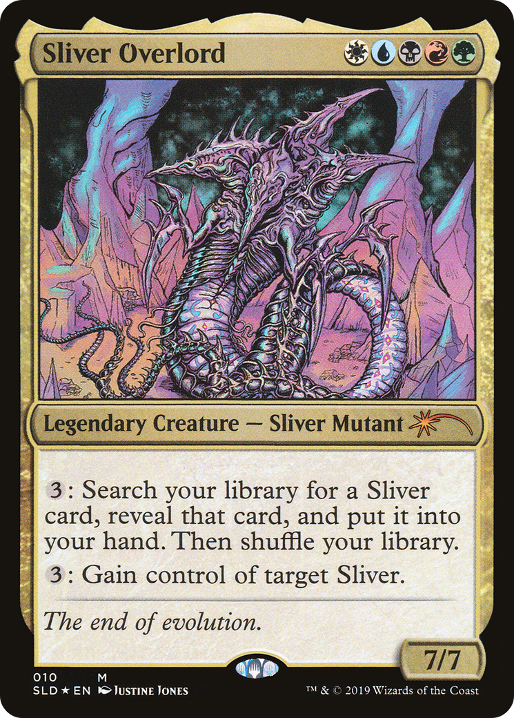Sliver Overlord (SLD-010) - Secret Lair Drop Foil - Premium MTG Single from Wizards of the Coast - Just $13.78! Shop now at Game Crave Tournament Store