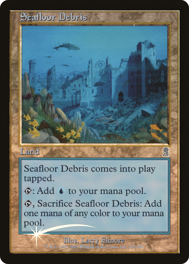 Seafloor Debris (ODY-325†) - Odyssey Foil - Premium MTG Single from Wizards of the Coast - Just $0! Shop now at Game Crave Tournament Store