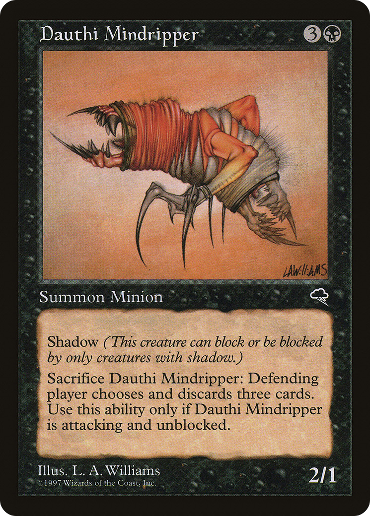 Dauthi Mindripper (TMP-125) - Tempest - Premium MTG Single from Wizards of the Coast - Just $0.08! Shop now at Game Crave Tournament Store