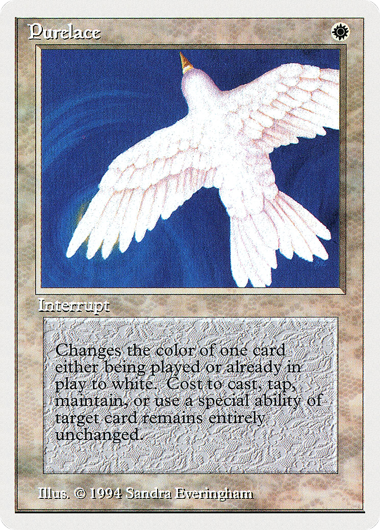 Purelace (SUM-032) - Summer Magic / Edgar - Premium MTG Single from Wizards of the Coast - Just $0.37! Shop now at Game Crave Tournament Store