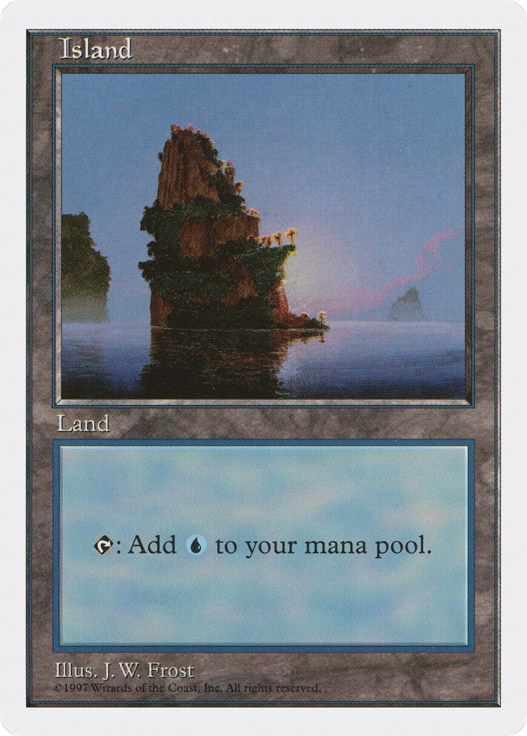 Island (5ED-435) - Fifth Edition - Premium MTG Single from Wizards of the Coast - Just $0.50! Shop now at Game Crave Tournament Store