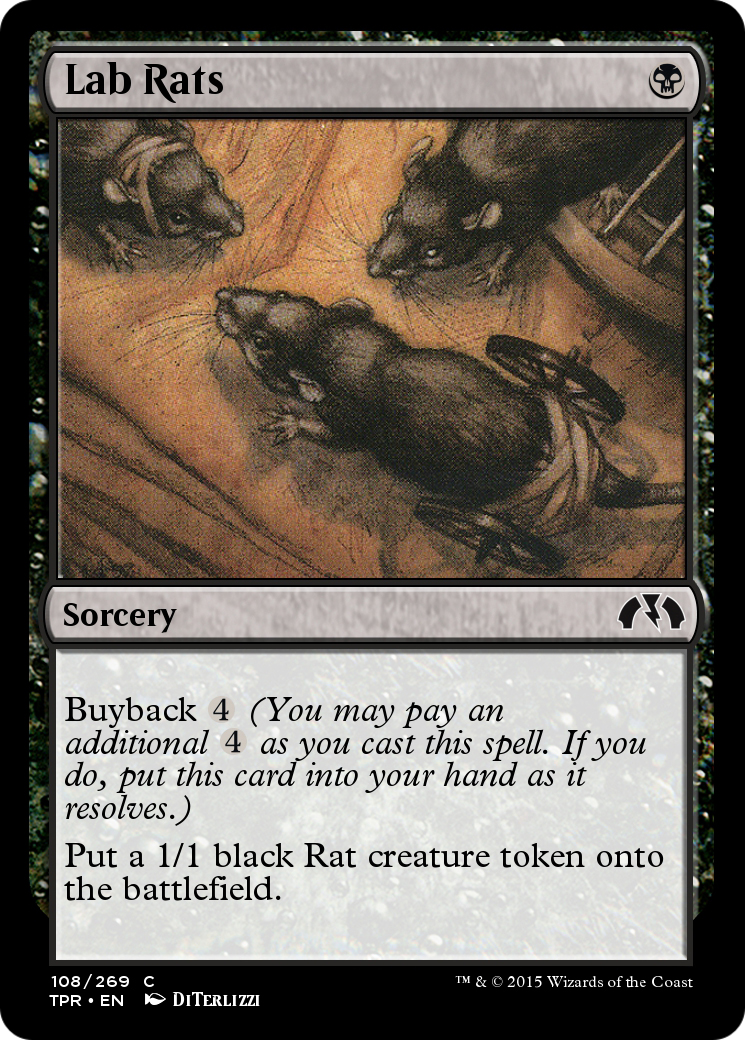 Lab Rats (TPR-108) - Tempest Remastered - Premium MTG Single from Wizards of the Coast - Just $0! Shop now at Game Crave Tournament Store