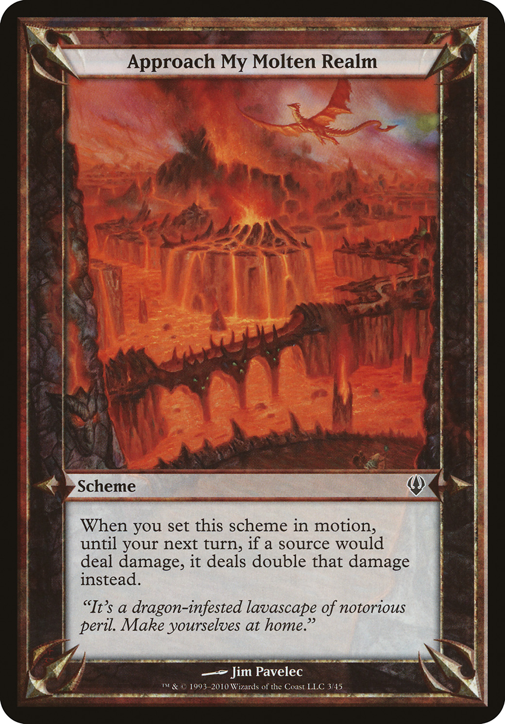 Approach My Molten Realm (OARC-03★) - Archenemy Schemes - Premium MTG Single from Wizards of the Coast - Just $2.29! Shop now at Game Crave Tournament Store