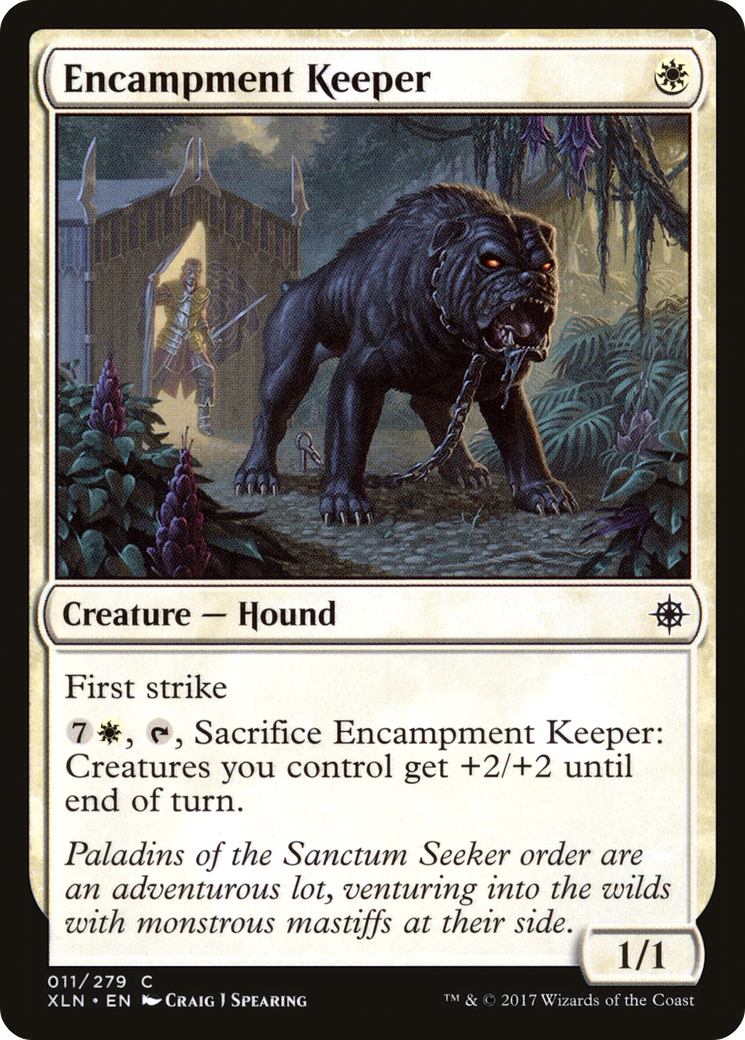 Encampment Keeper (XLN-011) - Ixalan Foil - Premium MTG Single from Wizards of the Coast - Just $0.08! Shop now at Game Crave Tournament Store