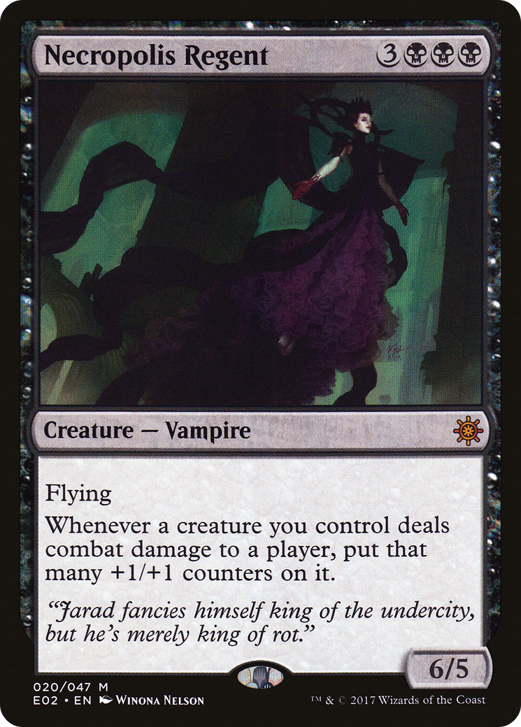 Necropolis Regent (E02-020) - Explorers of Ixalan - Premium MTG Single from Wizards of the Coast - Just $0.15! Shop now at Game Crave Tournament Store
