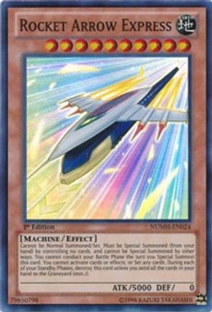Rocket Arrow Express (NUMH-EN024) - Number Hunters 1st Edition - Premium Yugioh Single from Konami - Just $0.25! Shop now at Game Crave Tournament Store