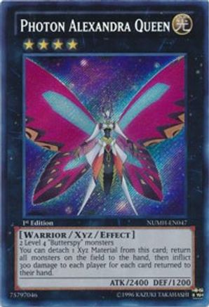 Photon Alexandra Queen (NUMH-EN047) - Number Hunters Unlimited - Premium Yugioh Single from Konami - Just $0.27! Shop now at Game Crave Tournament Store