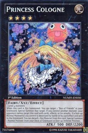 Princess Cologne (NUMH-EN050) - Number Hunters Unlimited - Premium Yugioh Single from Konami - Just $0.30! Shop now at Game Crave Tournament Store