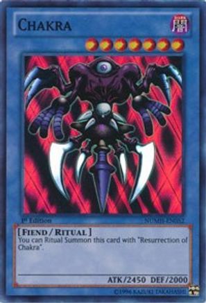 Chakra (NUMH-EN052) - Number Hunters Unlimited - Premium Yugioh Single from Konami - Just $0.26! Shop now at Game Crave Tournament Store