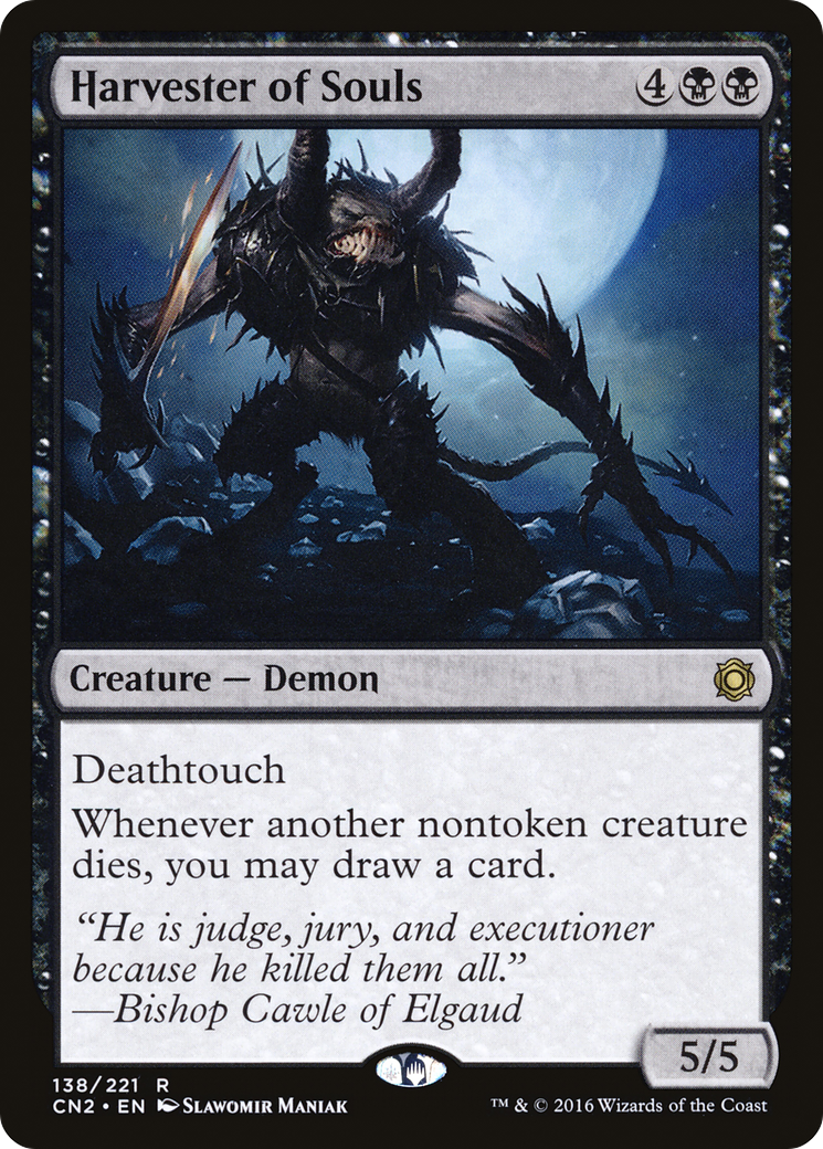 Harvester of Souls (CN2-138) - Conspiracy: Take the Crown - Premium MTG Single from Wizards of the Coast - Just $0.18! Shop now at Game Crave Tournament Store