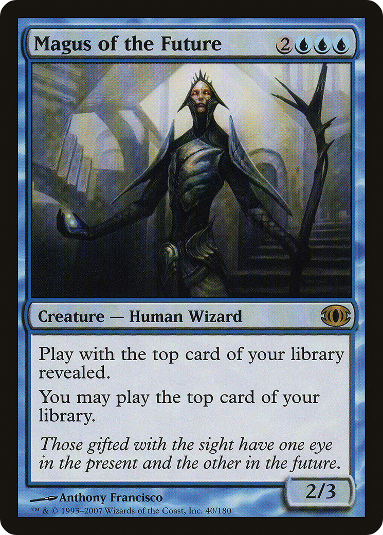 Magus of the Future (FUT-040) - Future Sight - Premium MTG Single from Wizards of the Coast - Just $0.09! Shop now at Game Crave Tournament Store