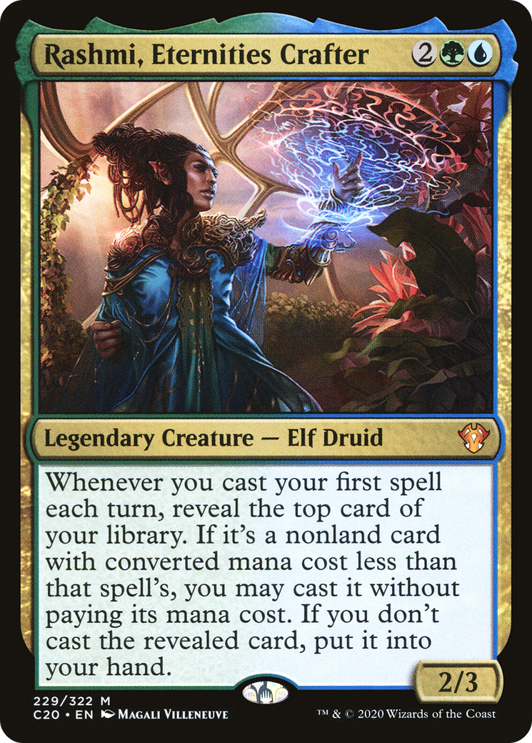 Rashmi, Eternities Crafter (C20-229) - Commander 2020 - Premium MTG Single from Wizards of the Coast - Just $0.08! Shop now at Game Crave Tournament Store