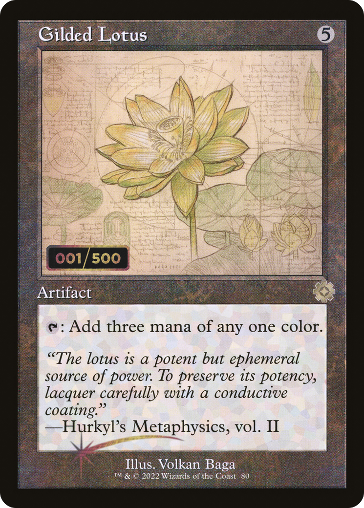 Gilded Lotus (BRR-80Z) - The Brothers' War Retro Artifacts Foil - Premium MTG Single from Wizards of the Coast - Just $628.80! Shop now at Game Crave Tournament Store