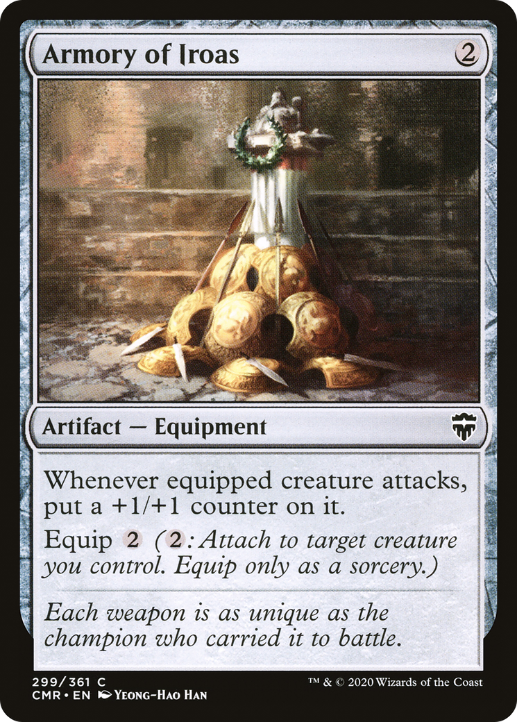 Armory of Iroas (CMR-299) - Commander Legends Foil - Premium MTG Single from Wizards of the Coast - Just $0.08! Shop now at Game Crave Tournament Store