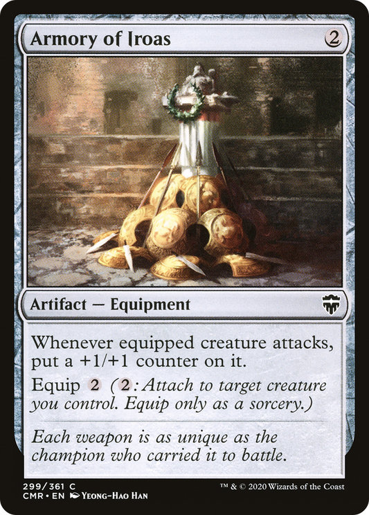 Armory of Iroas (CMR-299) - Commander Legends Foil - Premium MTG Single from Wizards of the Coast - Just $0.08! Shop now at Game Crave Tournament Store