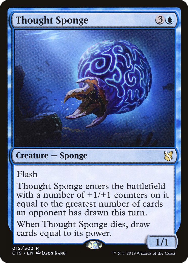 Thought Sponge (C19-012) - Commander 2019 - Premium MTG Single from Wizards of the Coast - Just $0.08! Shop now at Game Crave Tournament Store