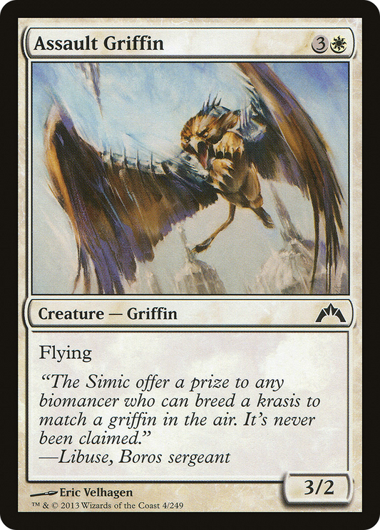 Assault Griffin (GTC-004) - Gatecrash - Premium MTG Single from Wizards of the Coast - Just $0.08! Shop now at Game Crave Tournament Store