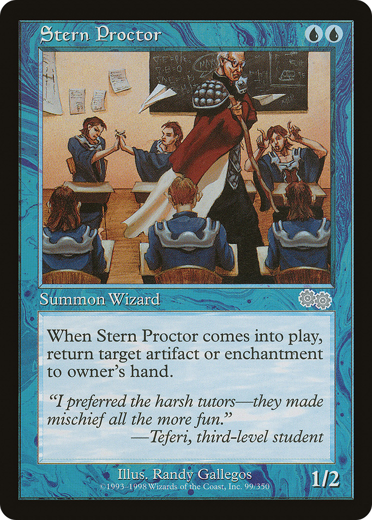 Stern Proctor (USG-099) - Urza's Saga - Premium MTG Single from Wizards of the Coast - Just $0.08! Shop now at Game Crave Tournament Store