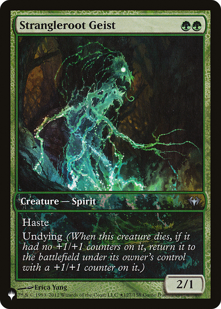 Strangleroot Geist (PLIST-626) - The List - Premium MTG Single from Wizards of the Coast - Just $0.60! Shop now at Game Crave Tournament Store