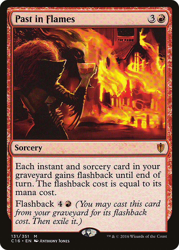 Past in Flames (C16-131) - Commander 2016 - Premium MTG Single from Wizards of the Coast - Just $1.55! Shop now at Game Crave Tournament Store