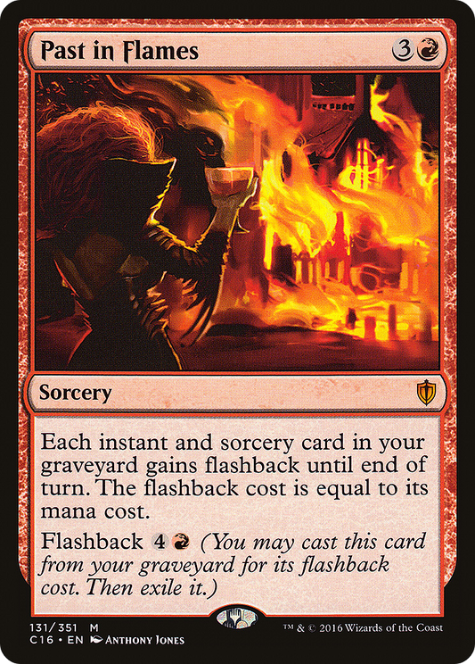 Past in Flames (C16-131) - Commander 2016 - Premium MTG Single from Wizards of the Coast - Just $1.55! Shop now at Game Crave Tournament Store