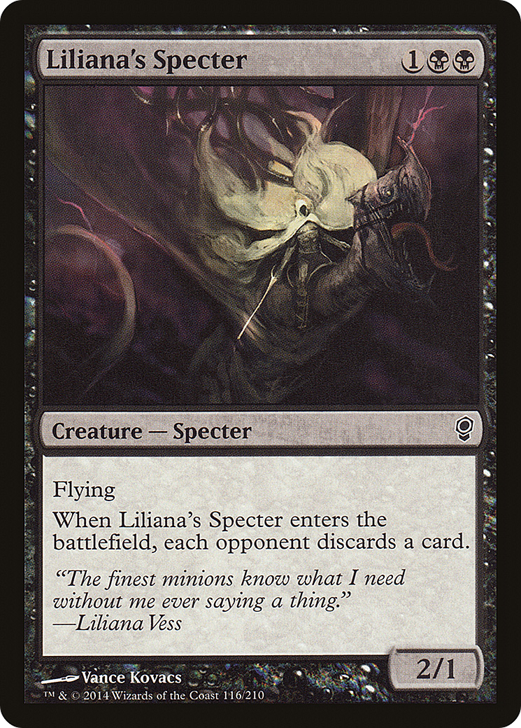 Liliana's Specter (CNS-116) - Conspiracy - Premium MTG Single from Wizards of the Coast - Just $0.25! Shop now at Game Crave Tournament Store