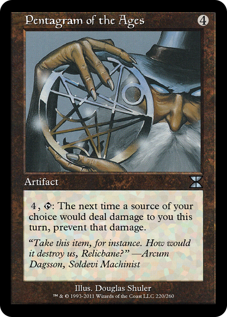 Pentagram of the Ages (ME4-220) - Masters Edition IV - Premium MTG Single from Wizards of the Coast - Just $0! Shop now at Game Crave Tournament Store